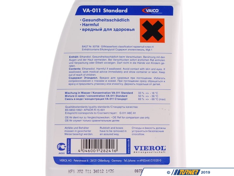 BMWCOOLANT BMW Coolant / Antifreeze Turner Motorsport