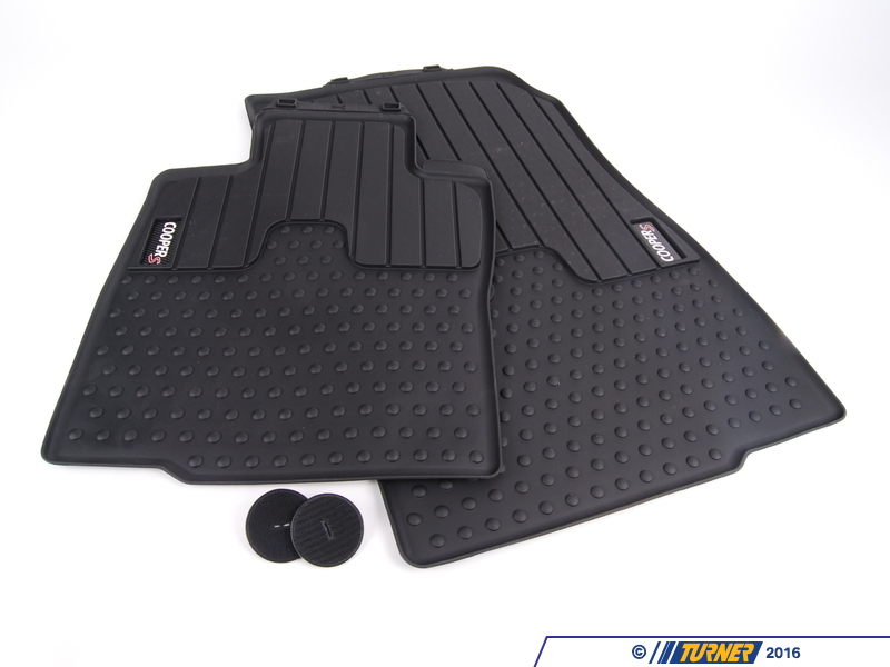 Mini Cooper 51-47-2-181-808 All Weather Floor Mats for 2011-2016 Countryman R60 