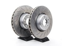 Front Brake Rotors - Pair (374x36)
