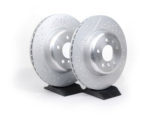 Details about   SP Front Rotors for 2003 SEBRING CoupeDrilled Slotted F30-33259253 