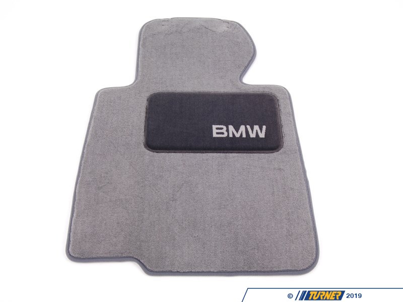 82110021271 Genuine BMW Carpeted Floor Mat Set Grey E46 323Ci