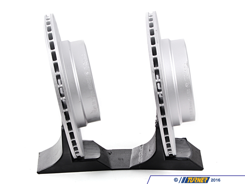 34216855003KT Genuine BMW Rear Brake Rotors Set (324x22) E82 E88