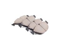 Akebono Front Euro Ceramic Brake Pad Set -- F01 F02 F07 F10 F06 F12 F13
