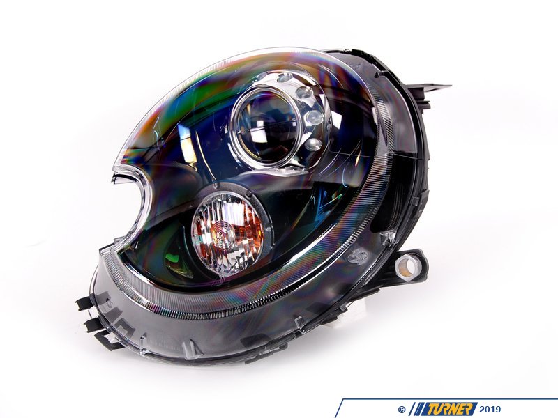 63127270027 Genuine MINI BiXenon Black Headlight Assembly Left