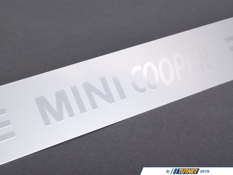 51717052127 Genuine MINI Cooper Door Sill Entry Strip Turner Motorsport
