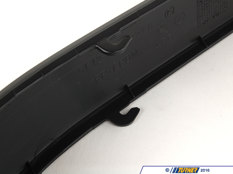 thumbnail image 2 of Evan-Fischer Front Bumper Side Impact Strips For BMW M3 318ti 95-99 – Set Of 2, Textured Black (13451582) 2 of 3
