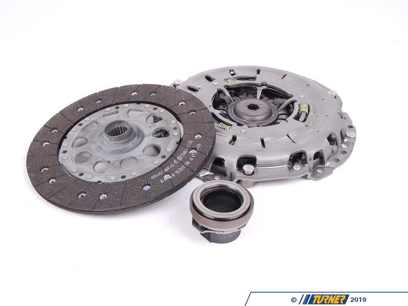 FOR BMW E46 320 D TD 150bhp 01-03 GENUINE LUK CLUTCH COVER DISC BEARING KIT