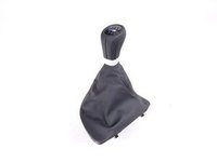 Genuine BMW Black Leather Shift Knob - 25118037304