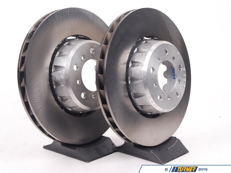 34112282804KT1 Front E39 M5 European Brake Rotors Pair (345x32