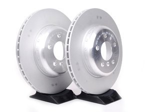 For BMW F01 F02 F07 F10 Front Rear Set of 2 Disc Brake Rotor Brembo 09.C404.13