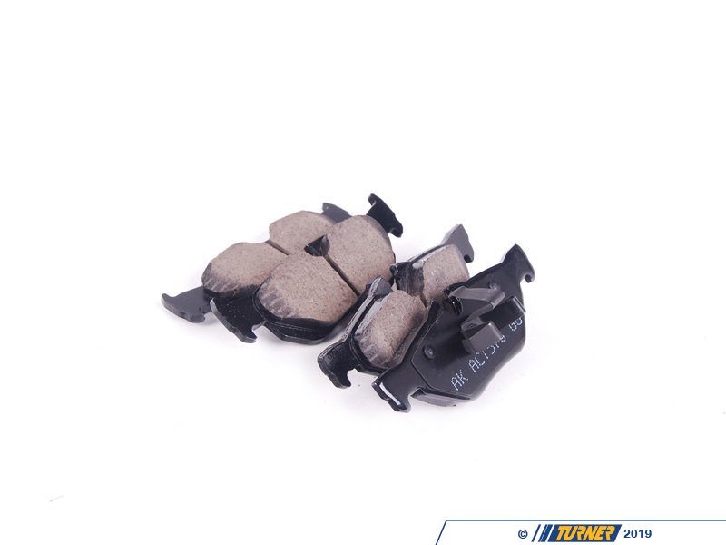 EUR918AKT - Akebono Front & Rear Euro Ceramic Brake Pad Kit -- E9X | Turner Motorsport