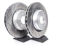 Genuine BMW Front Brake Rotor Pair (360x30) - E9X M3, E82 1 M