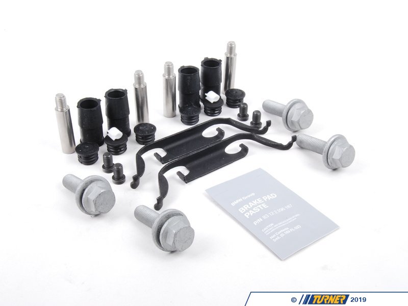 34116772117KT Front Pad And Rotor Installation Kit Turner Motorsport