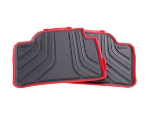 Floor Mats For BMW M3 Series F80 F80LCI With M3 Emblem LHD Side Clips