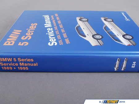 B595 - Bentley Service & Repair Manual - E34 BMW 5 Series (1989-1995