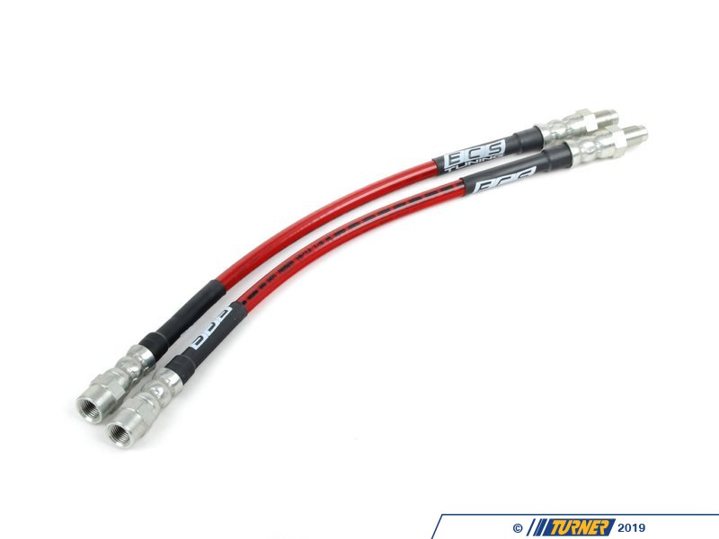 E30698000 ECS Tuning ExactFit Stainless Steel Brake Lines (Full Kit