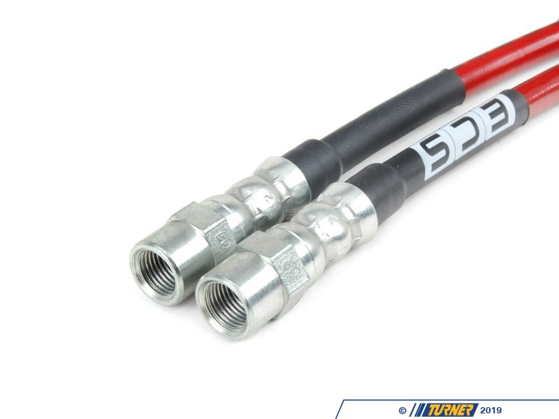 025319ECS03 ECS Tuning ExactFit Stainless Steel Brake Lines (Mid