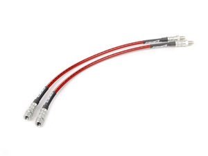 ECS Tuning Exact-Fit Stainless Steel Brake Lines (Front) - E39 5 Series