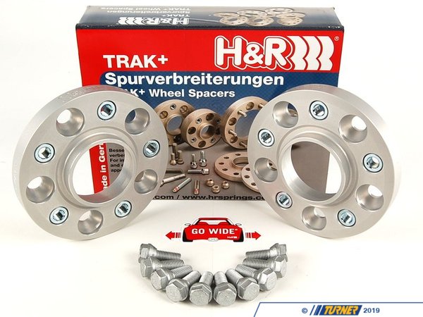 H&R H&R 20mm Bolt-On Wheel Spacers for most BMW 5-Lug (Pair) 40757252