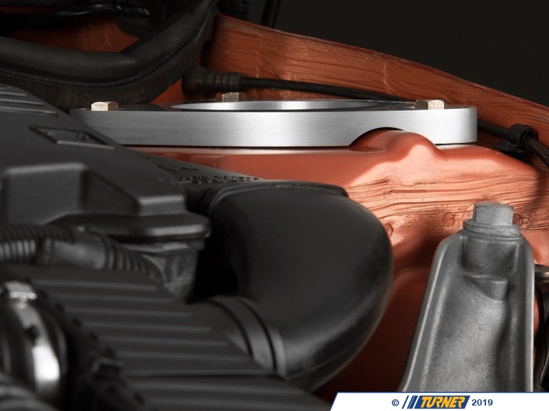 001717ECS02 ECS Strut Tower Plate Kit Silver MINI R50, R52, R53