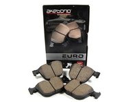 Akebono Rear Euro Ceramic Brake Pad Set -- E60 E63 E65 E66 E70 E71 E90 E92 E93 F01 F15 F16