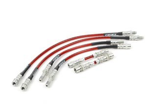ECS Tuning Exact-Fit Stainless Steel Brake Lines (Full Kit) - E39 BMW 5 Series