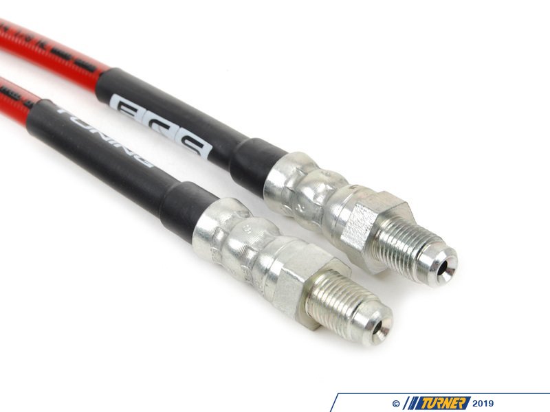 e393430kit ECS Tuning ExactFit Stainless Steel Brake Lines (Full Kit