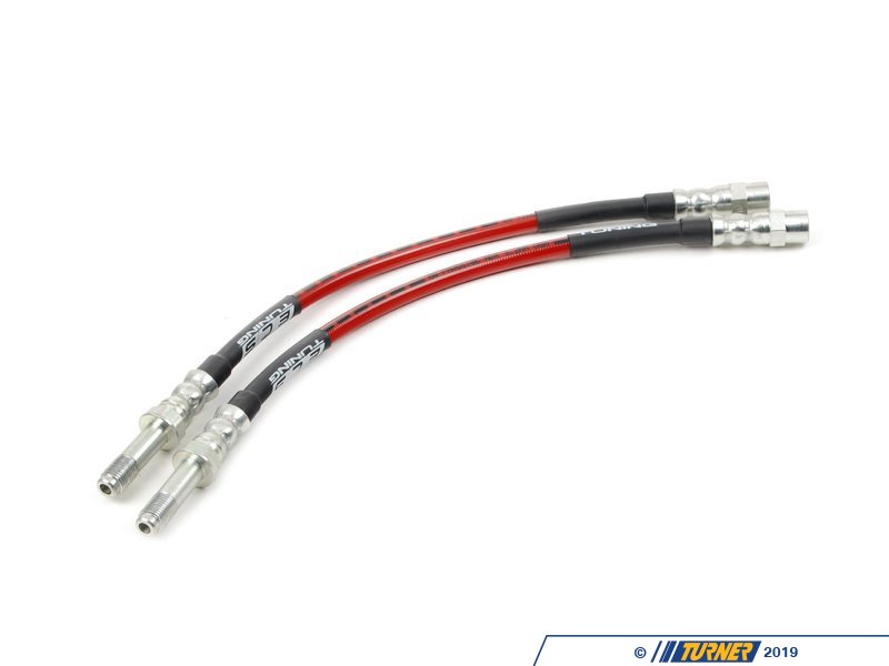 e393430kit ECS Tuning ExactFit Stainless Steel Brake Lines (Full Kit