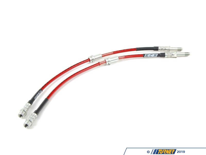 E36342 ECS Tuning ExactFit Stainless Steel Brake Lines (Full Kit