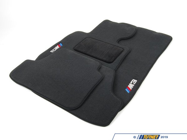 82112293540 - Genuine BMW M3 Carpeted Floor mats - E93 M3 | Turner ...