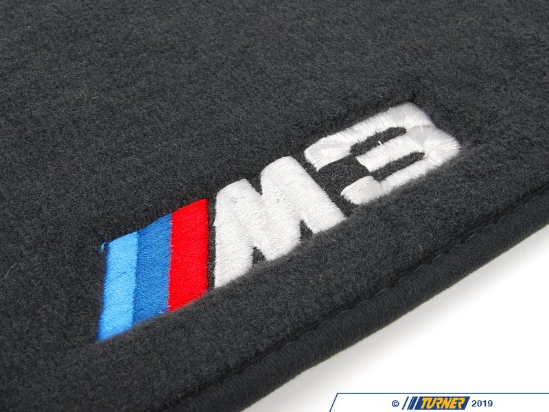 82112293540 Genuine BMW M3 Carpeted Floor mats E93 M3 Turner