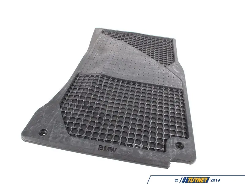 82559405043 Genuine Bmw Front All Weather Rubber Floor Mat Set