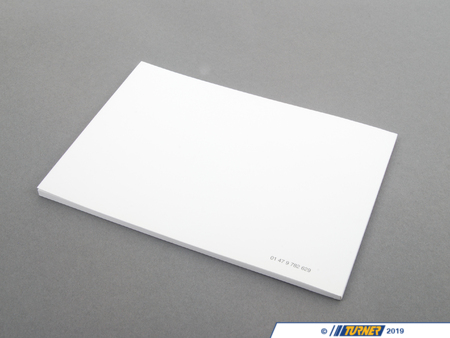 01479782629 - Genuine BMW Owner's Manual - E30 | Turner Motorsport