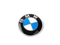 Genuine BMW Hood and/or Trunk Emblem With Grommets - Fits Most BMWs
