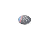 5-speed Dogleg M Technic Gearshift Emblem (Round) E23 E24 E28 E30