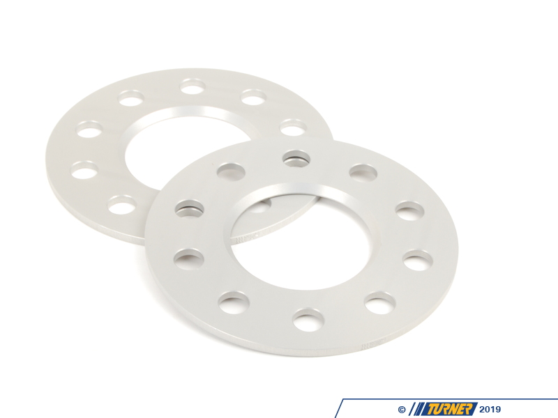 WheelMaster 5mm Axle Spacers Pair | Fits 10mm Rear Axle Fixed Gear Track Hub | Silver