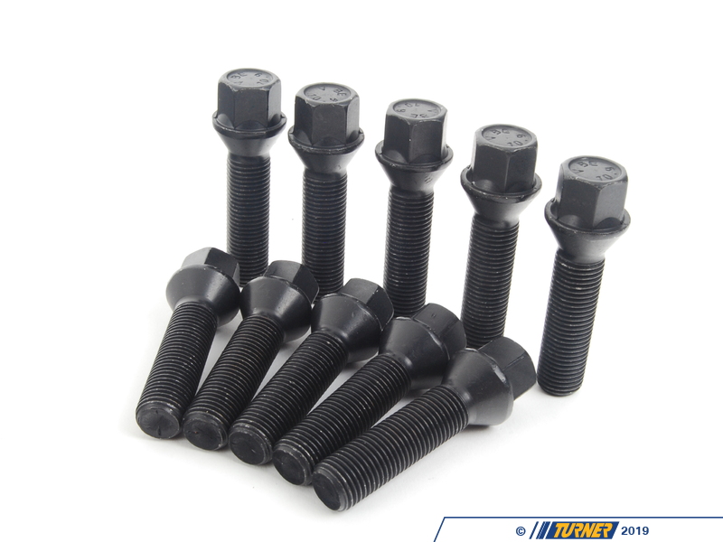 ECS10159KTWBC1 ECS Wheel Spacer & Bolt Kit 20mm With Black Conical