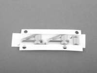 Genuine BMW Right Fender Emblem - 4.4i - E53 X5