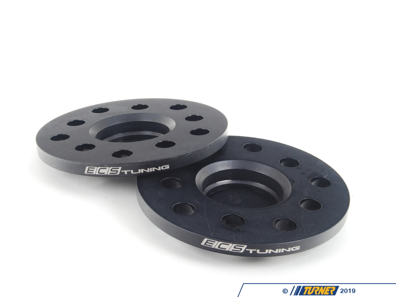 ECS10155KTWBKT1 ECS Wheel Spacer And Bolt Kit 10mm With Black Conical Seat Bolts Turner