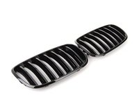 Gloss Black Center Grills - E70 X5 - E71 X6