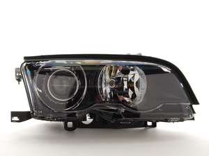 For BMW E46 323Ci 325Ci Driver Left URO Plastic Headlight Lens w/ Gasket