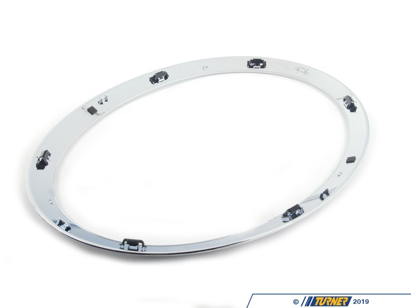 51137300632 Genuine MINI Headlight Trim Ring Chrome Passenger