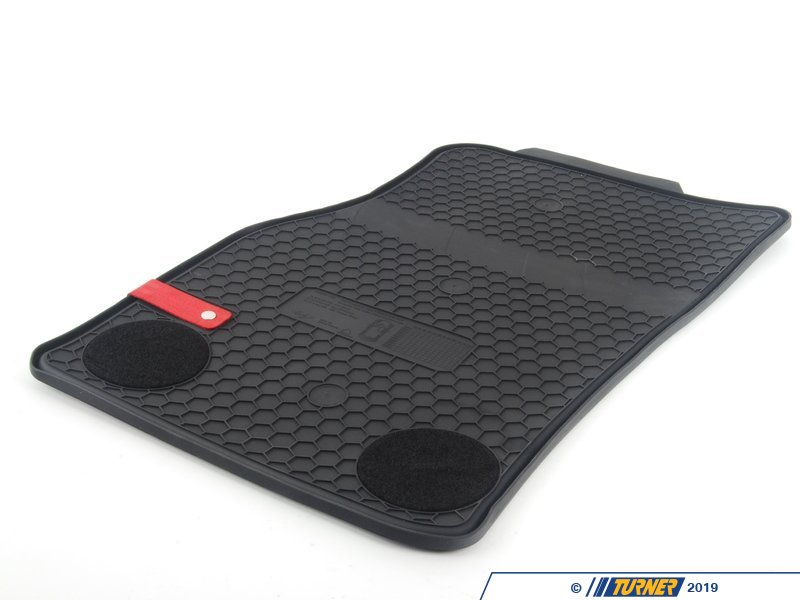 51472354162 - Genuine MINI Front Rubber Factory Floor Mats Set JCW Pro ...