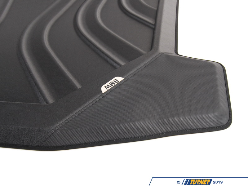Genuine BMW Front Black Rubber All Weather Floor Mats For F15 F16 F86 E71