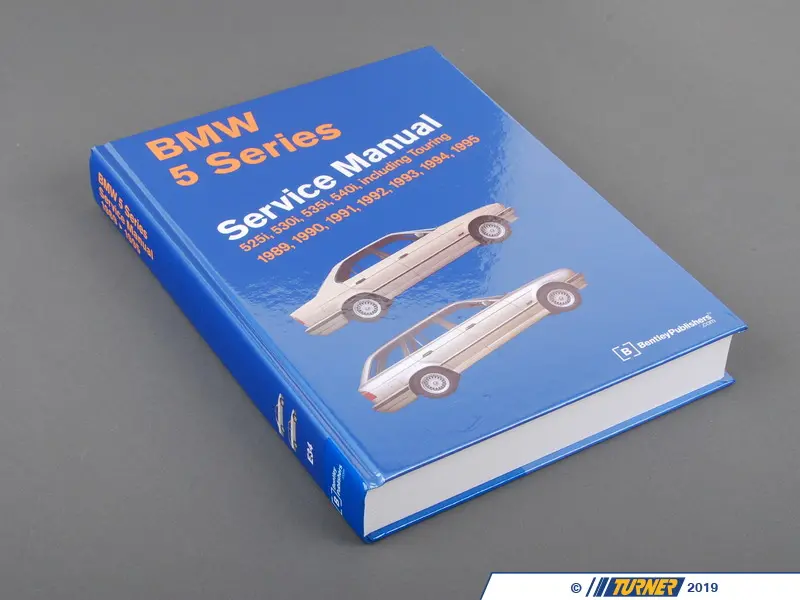 Bentley Service & Repair Manual - E34 BMW 5 Series (1989-1995)