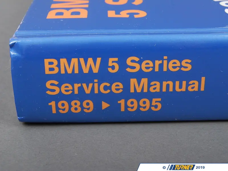 B595 - Bentley Service & Repair Manual - E34 BMW 5 Series (1989