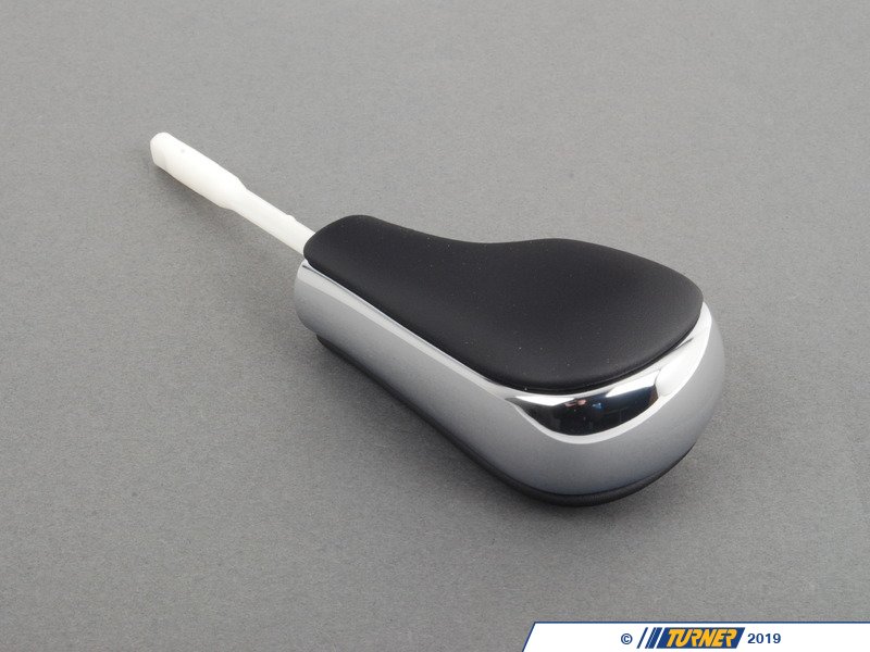 25161422880 Automatic BMW Shift Knob E36, E46, E39, E38, Z3 Leather/Chrome Turner Motorsport