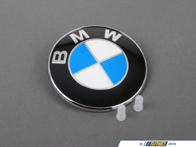 51148132375KT1 - BMW Roundel Emblem With Grommets - Front And Rear ...