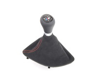 Genuine BMW Shift Knob In Leather With C - 25118051315 - Schwarz/M