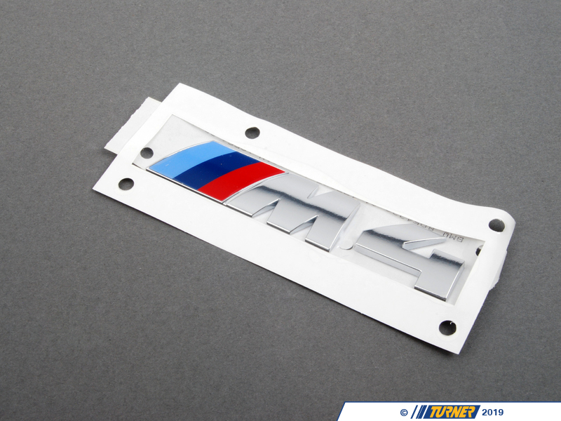 51138054330 - F82 M4 Rear Motorsport Emblem | Turner Motorsport